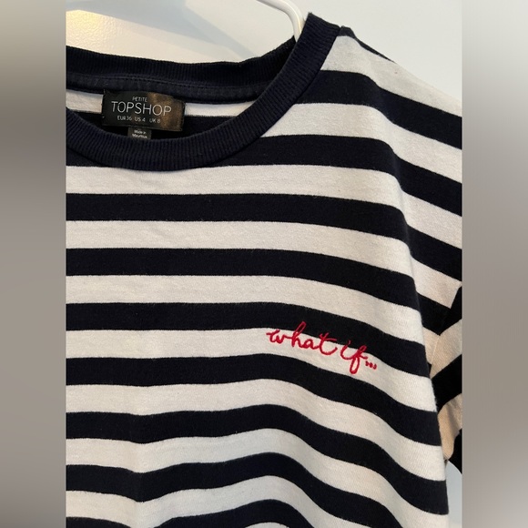 Topshop stripe T-shirt - Picture 3 of 6